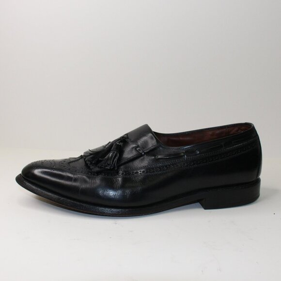 Allen Edmonds Arlington Black Leather Slip on Loafer Shoes (10.5 US) - Picture 3 of 10